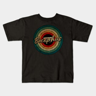 Bocephus   -  Vintage Circle kaset Kids T-Shirt